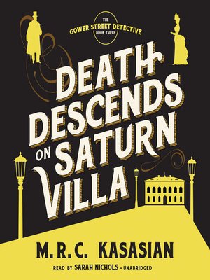 cover image of Death Descends on Saturn Villa